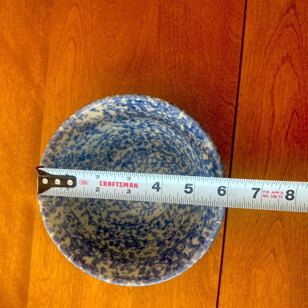 Gerald R Henn workshops blue bowl.